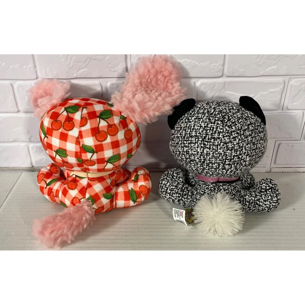 P.M.G. Plush Pets Kids 6in Multicolor Khloe O'Bearci Summer Cerise‎ 2pc Set